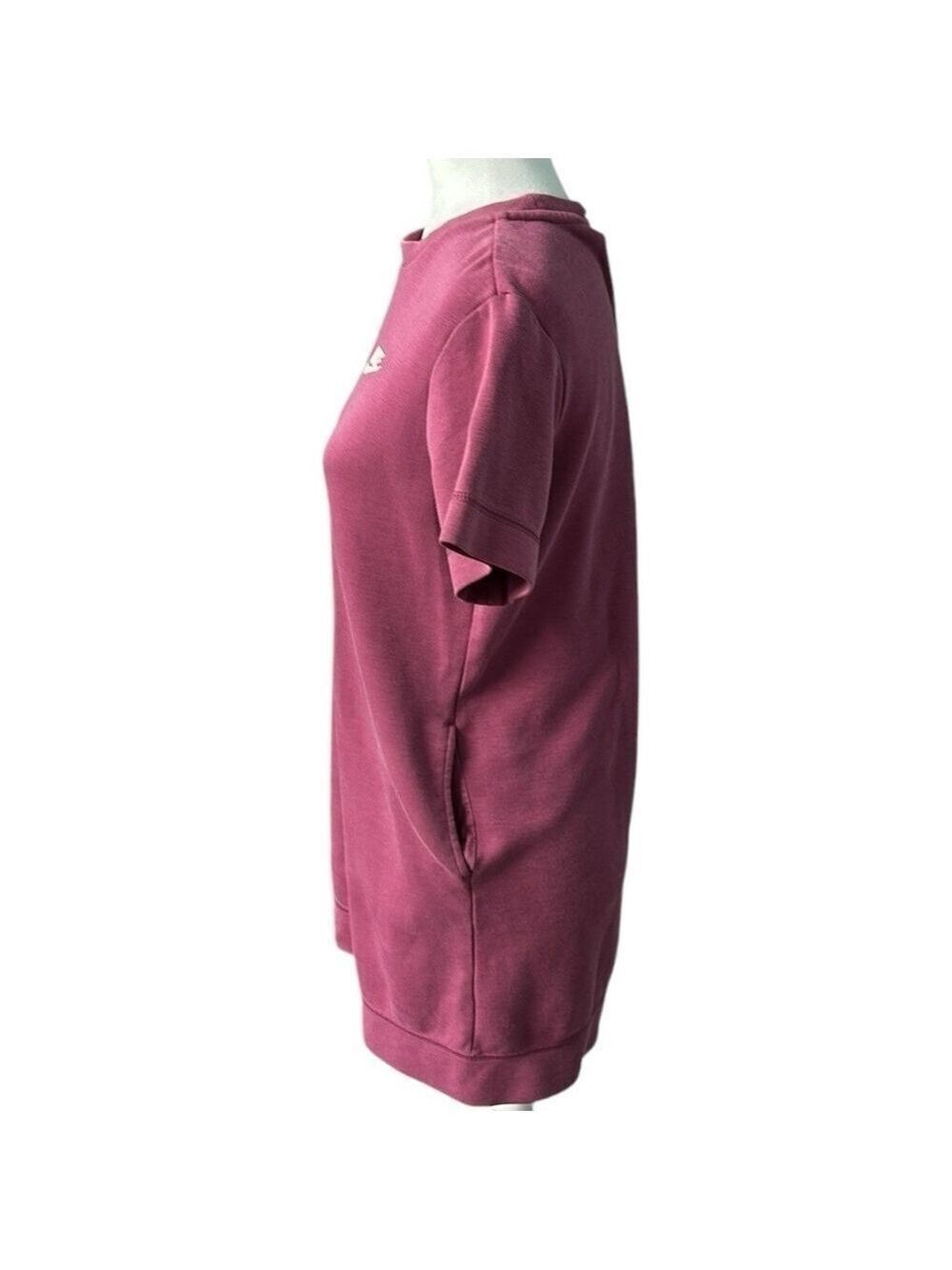 Nike Sportswear Tech Fleece Dress Berry Purple Size Small - Picture 2 of 15